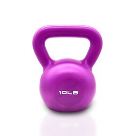 Kettlebell, Strength Training Kettlebells Weight for Women, Vinyl Coated Kettle Bell for Home Gym Workout Weight Lifting Equipment, Comfortable Grip W