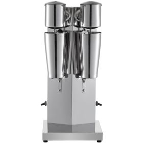 Milkshake Maker Kit, Stainless Steel Electric Milkshake Maker, 180W Milkshake Machine, Double Head Classic Milkshake Maker with 800ml Cup