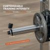 3-in-1 Home Gym Smith Machine Power Rack with Cable Crossover Pull up Station 16-Level Adjustable Squat Rack And Barbell Holder