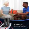 Leg Compression Massager with Heat for Circulation, Edema Relief for Legs/Feet