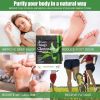 10-Piece Pack Detox Foot Patches Natural Herbal Mugwort Leaf Foot Patches Cleanse Toxins from Body and Feet Relieve Stress Aid Sleep
