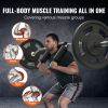 VEVOR Safety Squat Bar, 700 LBS Fitness Squat Bar, Safety Squat Bar Attachment with Shoulder and Arm Pads, 28mm Diameter Weight Bar