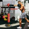 4.6'-6.7' Speed Bag Boxing Bag Stand, Reflex Bag Boxing Training Equipment, Speed Punching Bag, Red