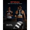 Weighted Vest, 8 lbs Body Weight Vest for Men Women, with Reflective Stripe, Adjustable Buckle, Workout Equipment for Strength Training, Running, Jogg