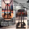 Air Walking Elliptical Machine - Foldable Cardio Cross Trainer Glider for Full-Body Low-Impact Exercise with LCD Display Ideal for Home Gym