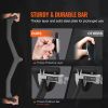 LAT Pulldown Attachment, Cable Machine Rowing V-bar Attachment, Tricep Pull Down Bar, Back Strength Training Rubber Coated Handle Grip, Bicep Curl Tri