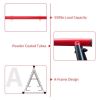 Porch Swing Frame, 550lbs Weight Capacity Swing Stand, Heavy Duty A-Frame Swing, Swing Stand Frame for Yoga Hammock Saucer Baby Porch Swing (Red