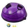 Half Exercise Ball Trainer, 23 inch Balance Ball Trainer, 660lbs Stability Ball, Yoga Ball with Resistance Bands & Foot Pump, Strength Fitness Ball fo