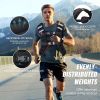 VEVOR Weighted Vest, 16 lbs Weight Vest with Reflective Stripe, Adjustable Buckle Body Weight Vest for Men Women