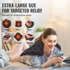 VEVOR Far Infrared Heating Pad, 12" x 24" Weighted Heating Pad with Far Infrared Therapy, 4 Temperature Settings, 2-hour Auto-off