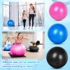 3 Pcs Yoga Ball 55/65/75cm Exercise Ball for Working Out Birthing Pregnancy Gym Physical Therapy Balance Stability Fitness, Quick Pump Included