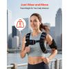 Weighted Vest, 8 lbs Body Weight Vest for Men Women, with Reflective Stripe, Adjustable Buckle, Workout Equipment for Strength Training, Running, Jogg