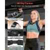 Weighted Vest, 8 lbs Body Weight Vest for Men Women, with Reflective Stripe, Adjustable Buckle, Workout Equipment for Strength Training, Running, Jogg