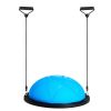 Half Exercise Ball Trainer, 23 inch Balance Ball Trainer, 660 lbs Capacity Stability Ball, Yoga Ball with Resistance Bands and Pump, Strength Fitness