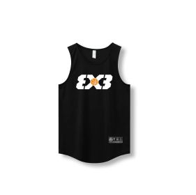 Loose Men Running Vest 2022 Outdoor street basketball Gym Sleeveless Letter Print Shirt Quick Dry Fitness Bodybuilding Tank Tops (Color: 870 vest22, size: 4xl)
