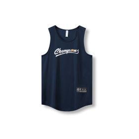 Loose Men Running Vest 2022 Outdoor street basketball Gym Sleeveless Letter Print Shirt Quick Dry Fitness Bodybuilding Tank Tops (Color: 870 vest14, size: 5xl)