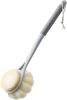 Shower Body Brush,Soft Bristles and Beautiful Pumpkin Loofah 14" Long Handle Back Scrubber Bath Mesh Sponge for Skin Exfoliating Bath