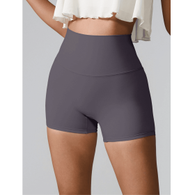 JupiterGear High-Waisted Shorts (Color: Charcoal, size: L)
