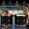Outdoor Ice Plunge Tub with Lid for Household