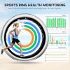 2025 New Smart Ring Elegant Smart Jewelry for Women, Luxury Diamond Fitness Ring with Visible Circuitry Design, All-Day Health Monitoring