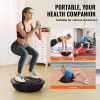 Half Exercise Ball Trainer, 26 inch Balance Ball Trainer, 1500lbs Capacity Stability Ball, Yoga Ball with Resistance Bands & Foot Pump, Strength Fitne